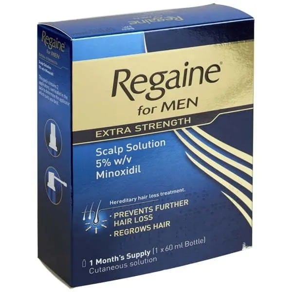 Regaine For Men Solution - Minoxidil for Hair Loss - Wizz Pharmacy
