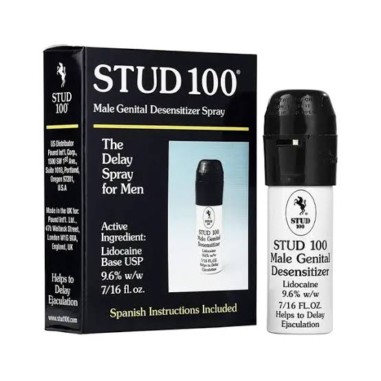 Stud 100 Densensitizing Spray for Men - 12g - Wizz Pharmacy